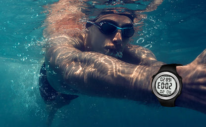 Pedometer Watch Waterproof - Digital Sport Watch With Step Counter & Calorie Tracker - ZOOMNSTORE