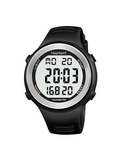 Pedometer Watch Waterproof - Digital Sport Watch With Step Counter & Calorie Tracker - ZOOMNSTORE