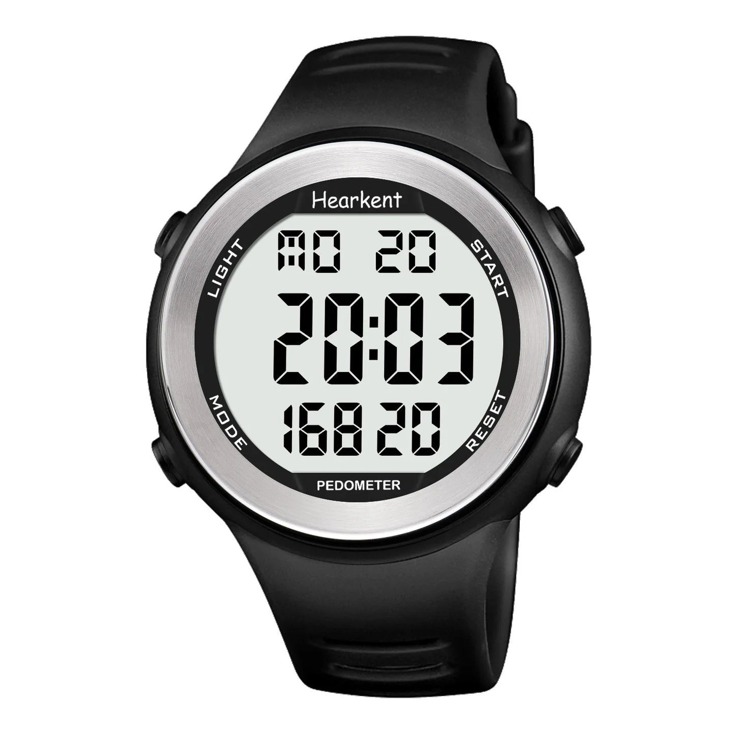 Pedometer Watch Waterproof - Digital Sport Watch With Step Counter & Calorie Tracker - ZOOMNSTORE