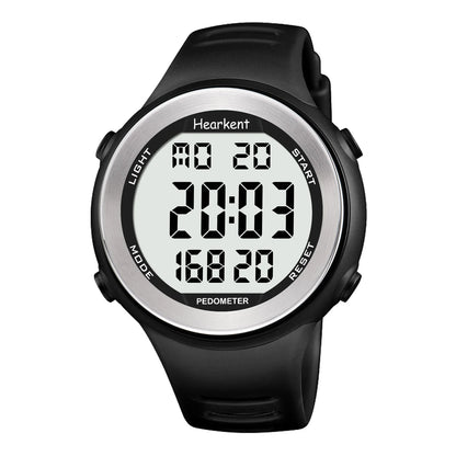 Pedometer Watch Waterproof - Digital Sport Watch With Step Counter & Calorie Tracker - ZOOMNSTORE