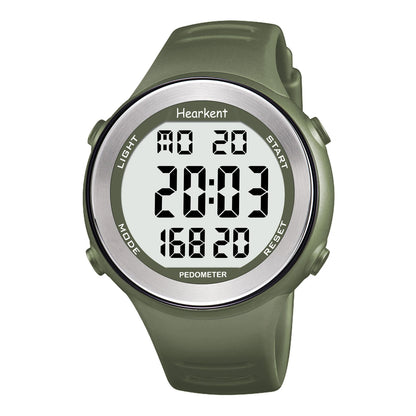 Pedometer Watch Waterproof - Digital Sport Watch With Step Counter & Calorie Tracker - ZOOMNSTORE