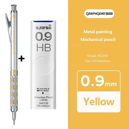 Pentel Graphgear 1000 Mechanical Pencil - Low Center of Gravity 03050709mm Art Supplies - ZOOMNSTORE