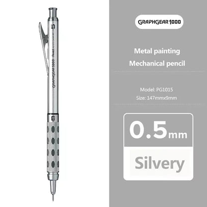 Pentel Graphgear 1000 Mechanical Pencil - Low Center of Gravity 03050709mm Art Supplies - ZOOMNSTORE