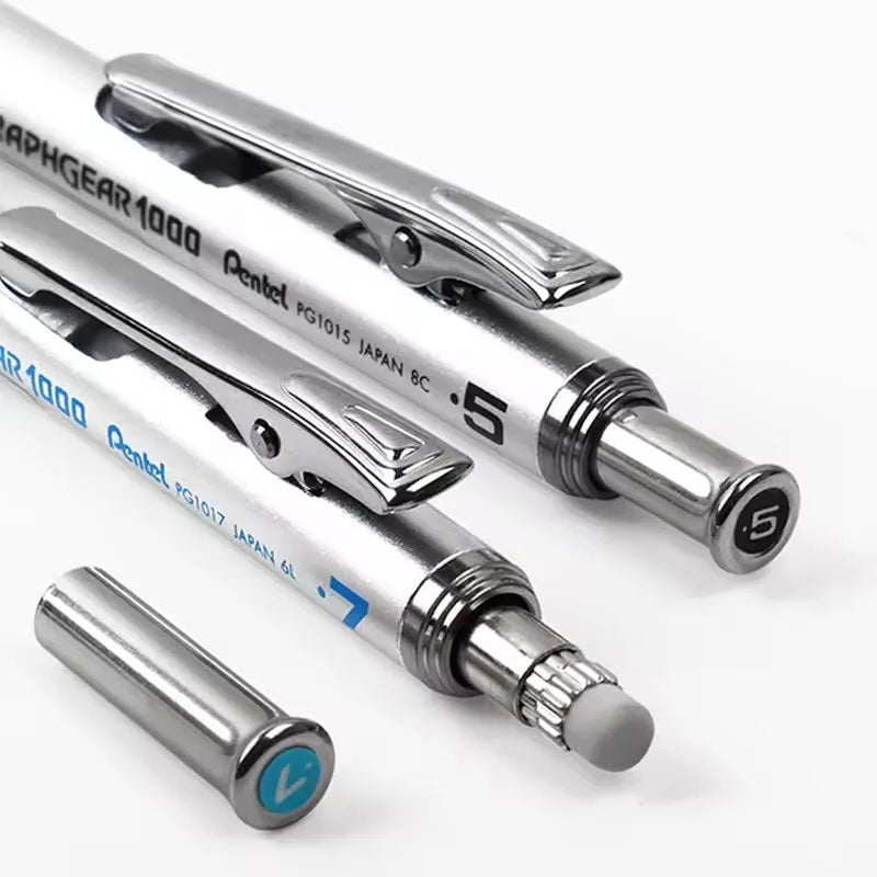 Pentel Graphgear 1000 Mechanical Pencil - Low Center of Gravity 03050709mm Art Supplies - ZOOMNSTORE