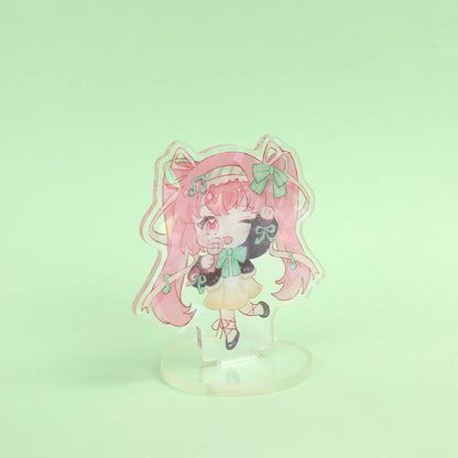 Personalized Anime Character Cartoon Acrylic Stand Custom Transparent Printing Souvenir Birthday Gift Pet Cat Dog Keychain - ZOOMNSTORE