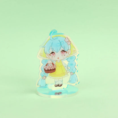 Personalized Anime Character Cartoon Acrylic Stand Custom Transparent Printing Souvenir Birthday Gift Pet Cat Dog Keychain - ZOOMNSTORE