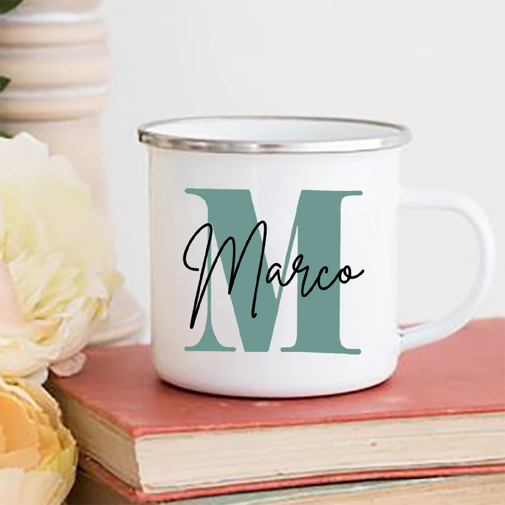 Personalized Coffee Mug - Custom Name Initial Cup | Bachelorette Party Gift - ZOOMNSTORE
