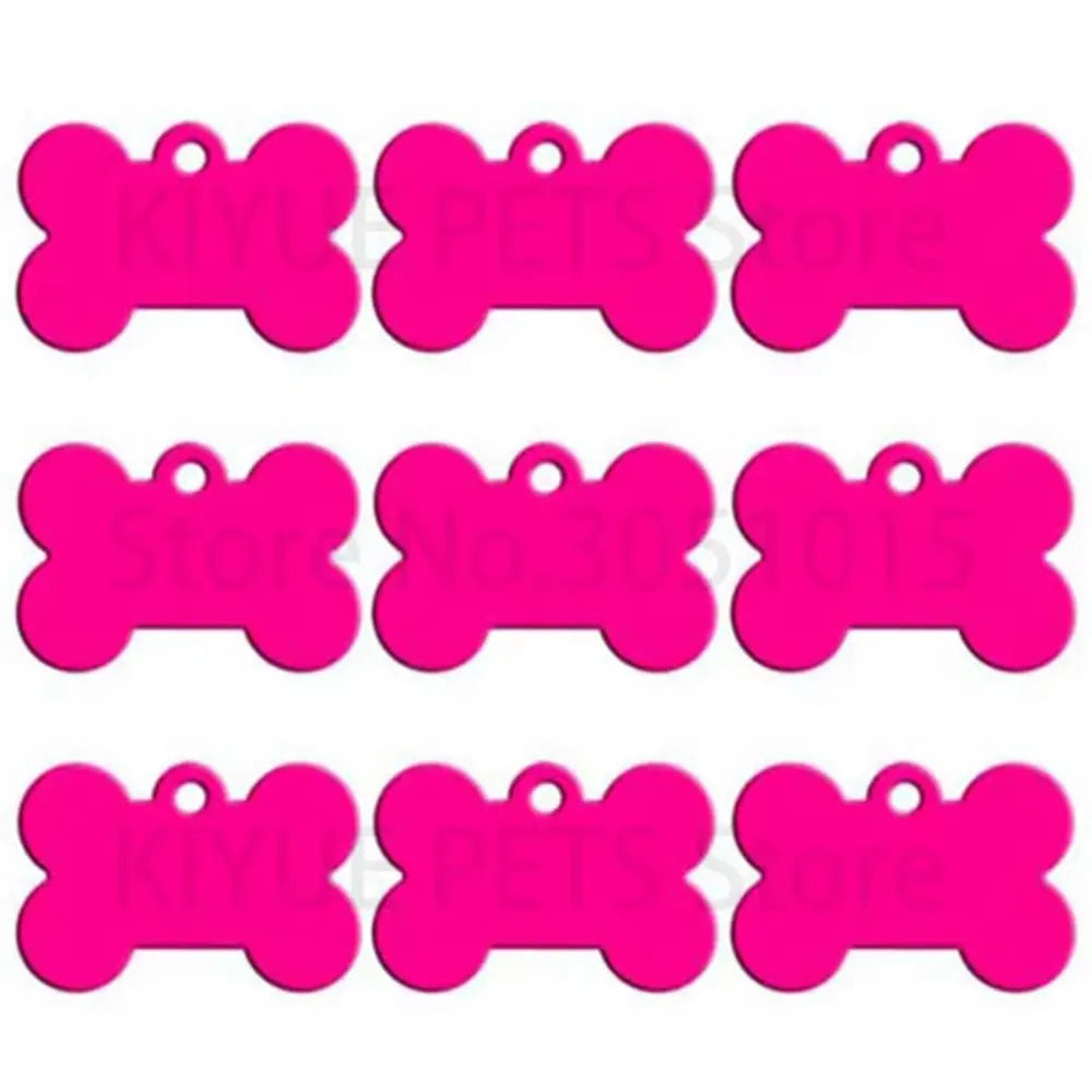 Personalized Dog ID Tags - Custom Anti-Lost Pet Tags 20 Pcs - ZOOMNSTORE
