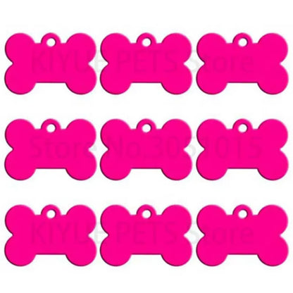 Personalized Dog ID Tags - Custom Anti-Lost Pet Tags 20 Pcs - ZOOMNSTORE