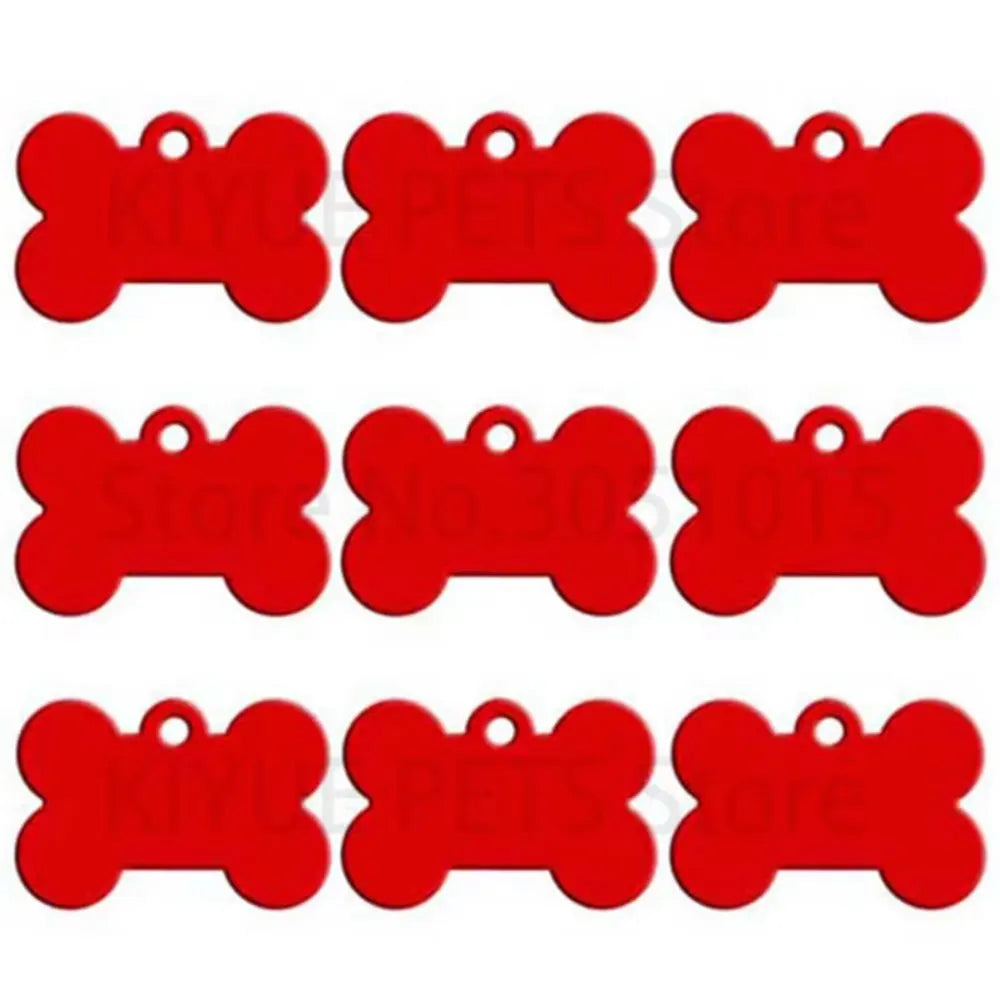Personalized Dog ID Tags - Custom Anti-Lost Pet Tags 20 Pcs - ZOOMNSTORE