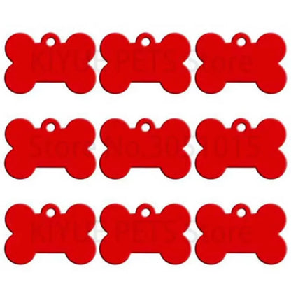 Personalized Dog ID Tags - Custom Anti-Lost Pet Tags 20 Pcs - ZOOMNSTORE
