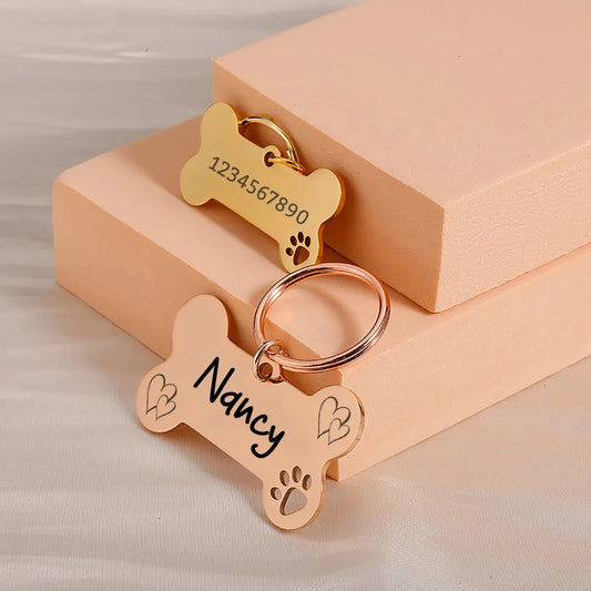 Personalized Dog Tag - Custom Name Dog Collar for Puppies - ZOOMNSTORE
