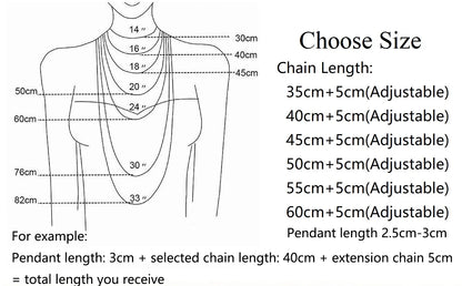 Personalized Name Necklace - Custom Pendant & 5mm Cuban Link Chain Gold Jewelry Gift - ZOOMNSTORE