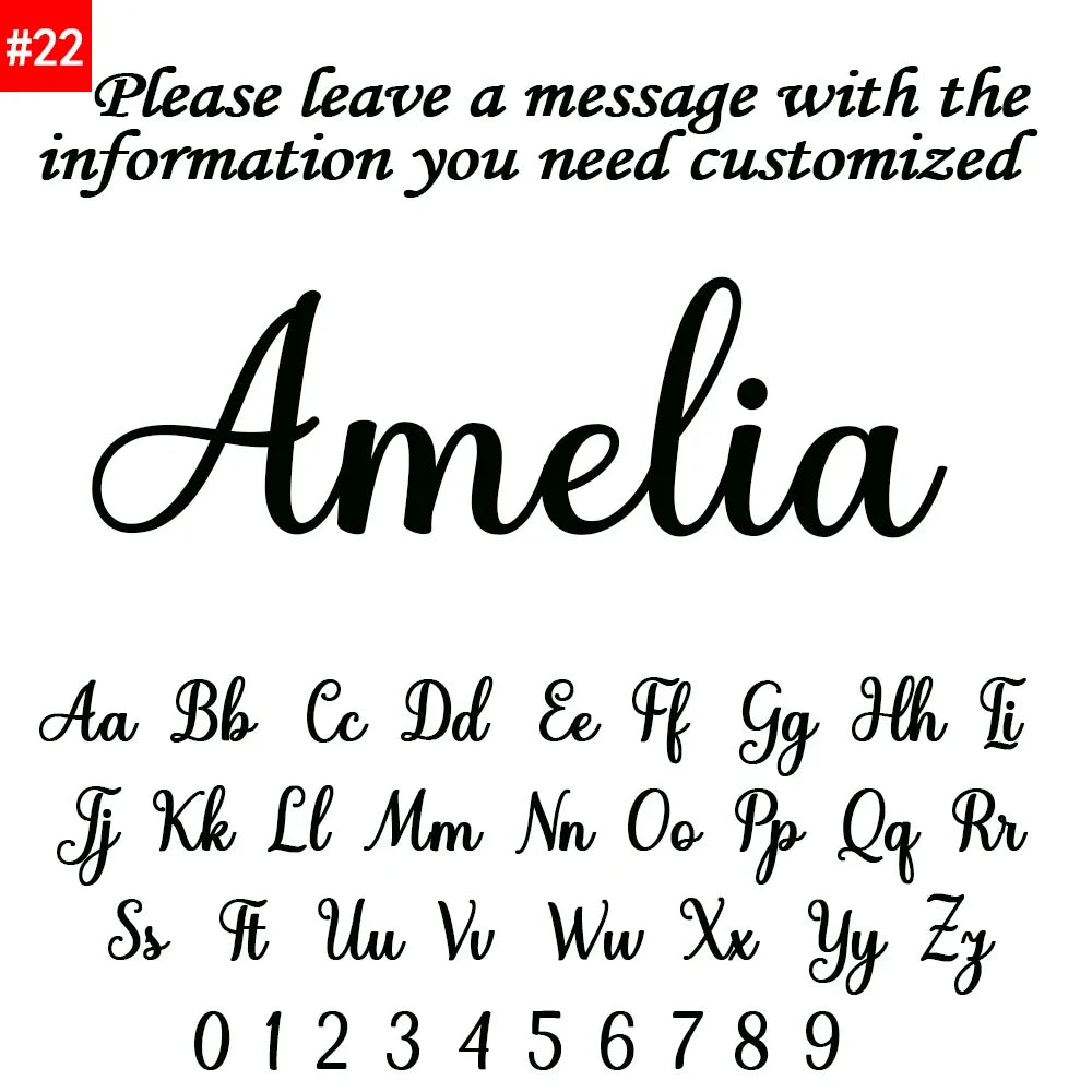 Personalized Name Necklace - Custom Pendant & 5mm Cuban Link Chain Gold Jewelry Gift - ZOOMNSTORE