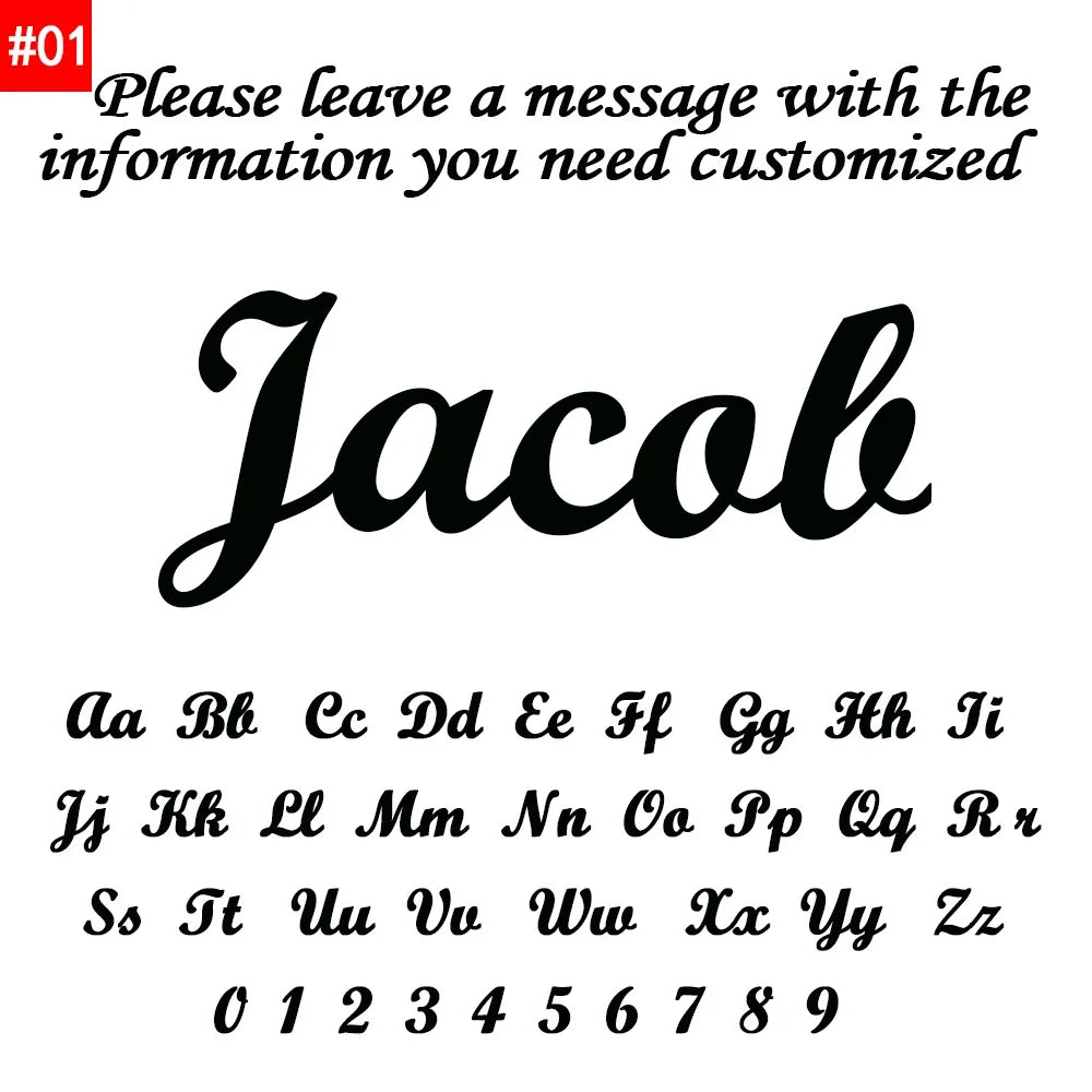 Personalized Name Necklace - Custom Pendant & 5mm Cuban Link Chain Gold Jewelry Gift - ZOOMNSTORE