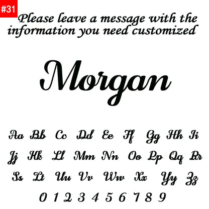 Personalized Name Necklace - Custom Pendant & 5mm Cuban Link Chain Gold Jewelry Gift - ZOOMNSTORE