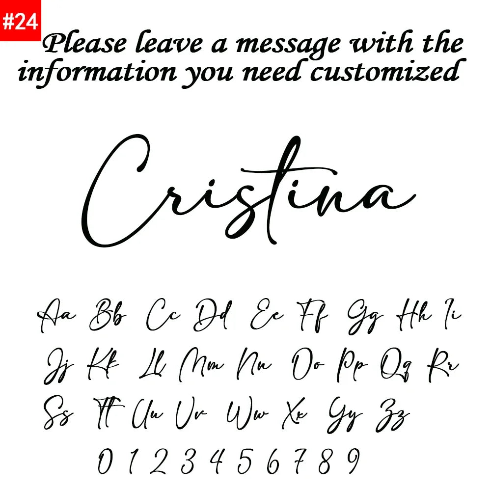 Personalized Name Necklace - Custom Pendant & 5mm Cuban Link Chain Gold Jewelry Gift - ZOOMNSTORE