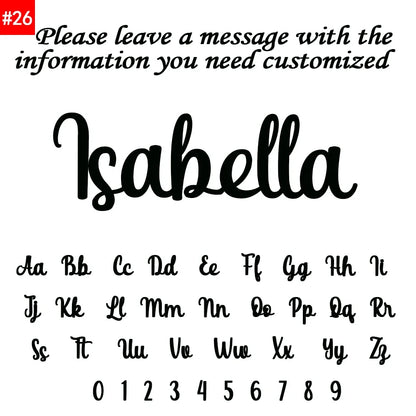 Personalized Name Necklace - Custom Pendant & 5mm Cuban Link Chain Gold Jewelry Gift - ZOOMNSTORE