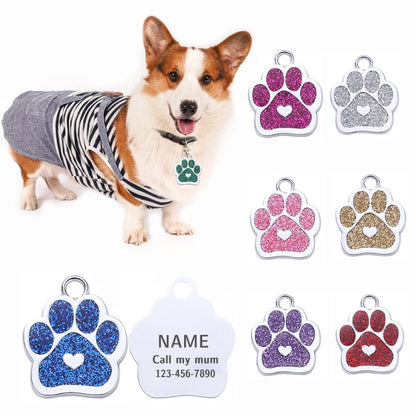 Personalized Pet ID Tag - Custom Dog and Cat Keychain - ZOOMNSTORE