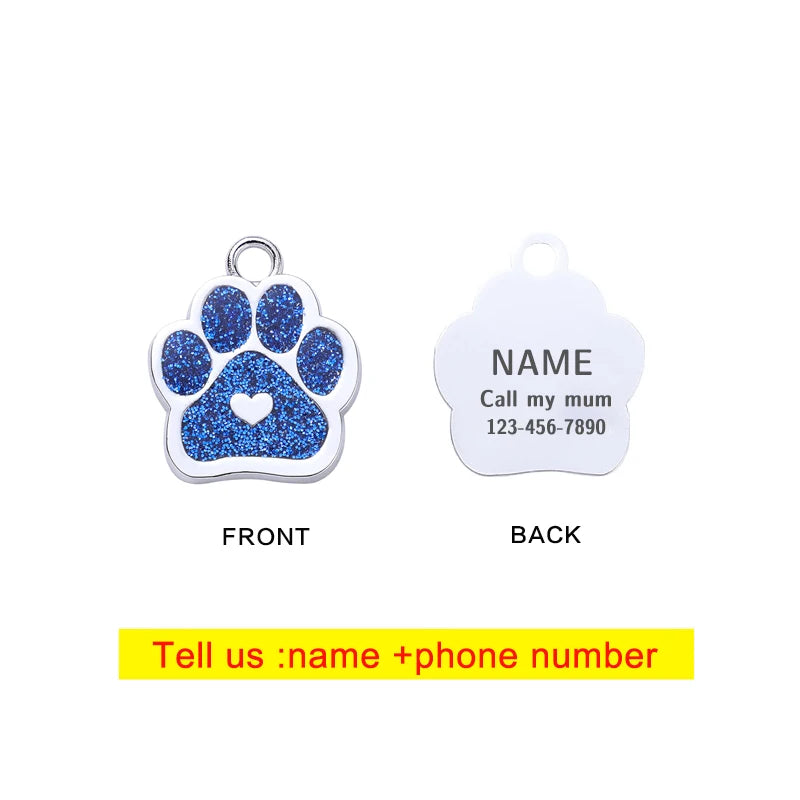 Personalized Pet ID Tag - Custom Dog and Cat Keychain - ZOOMNSTORE