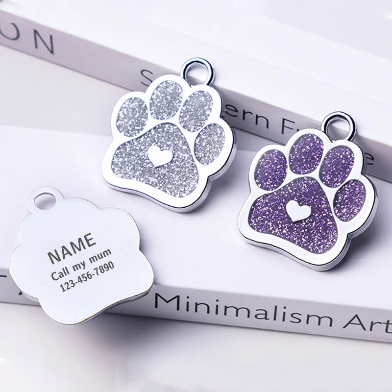 Personalized Pet ID Tag - Custom Dog and Cat Keychain - ZOOMNSTORE