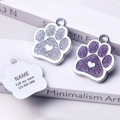 Personalized Pet ID Tag - Custom Dog and Cat Keychain - ZOOMNSTORE