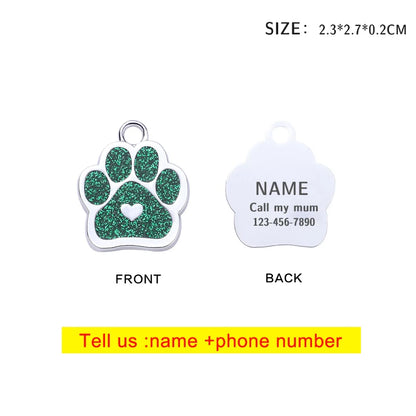 Personalized Pet ID Tag - Custom Dog and Cat Keychain - ZOOMNSTORE