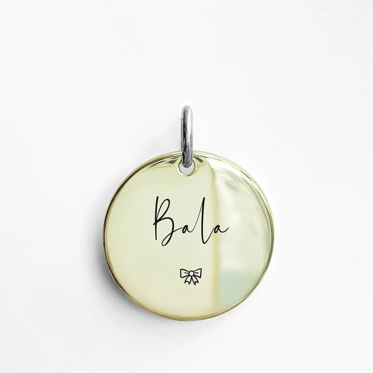 Personalized Pet ID Tag - Custom Engraved Metal Charm with Cute Symbols - ZOOMNSTORE