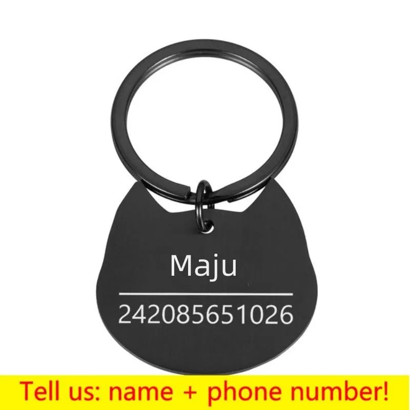 Personalized Pet ID Tag - Engraved Dog Cat Collar Charm - ZOOMNSTORE