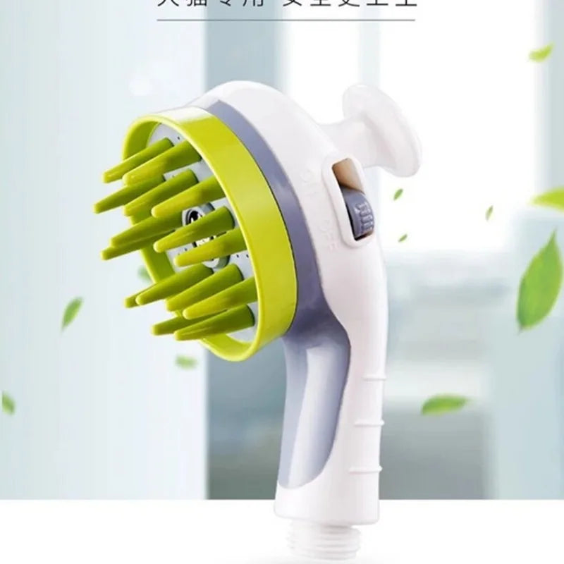 Pet Bathing Spray Head - Foam Generator  Pressure Booster for Dog Showers - ZOOMNSTORE