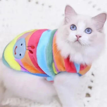 Pet Dog Clothes - Warm Fleece Dog Vest & Cozy Cat Sweater for Small Dogs - ZOOMNSTORE