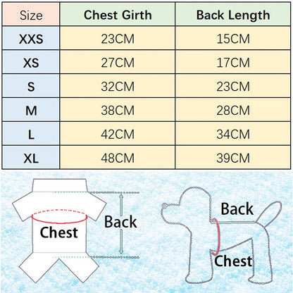 Pet Dog Clothes - Warm Fleece Dog Vest & Cozy Cat Sweater for Small Dogs - ZOOMNSTORE