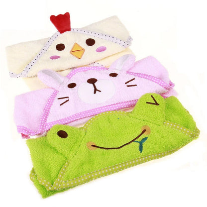 Pet Drying Towel - Super Absorbent Dog Bath Towel With Puppy Hoodie - ZOOMNSTORE
