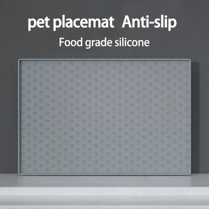 Silicone Pet Placemat - Waterproof Cat Dog Feeding Mat - ZOOMNSTORE