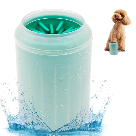 Pet Foot Wash Cup - Soft Silicone Dog  Cat Cleaner Portable Bath Supplies - ZOOMNSTORE