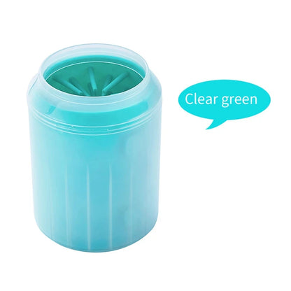 Pet Foot Wash Cup - Soft Silicone Dog  Cat Cleaner Portable Bath Supplies - ZOOMNSTORE