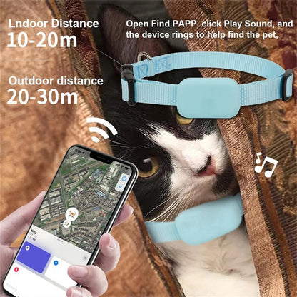 Pet GPS Tracker - Adjustable GPS Pet Collar With Real-Time Location & Long Battery Life - ZOOMNSTORE
