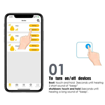 Pet GPS Tracker - Bluetooth Dog Locator With Long Battery Life & Real Time Location - ZOOMNSTORE