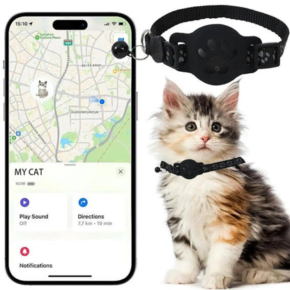 Pet GPS Tracker - Multifunctional Cat GPS Collar With Real Time Location & Mobile App Tracking - ZOOMNSTORE