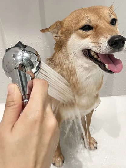 Pet Shower Spray - Soft Washing Nozzle | Dog Shower Head & Cat Cleaning Sprayer - ZOOMNSTORE