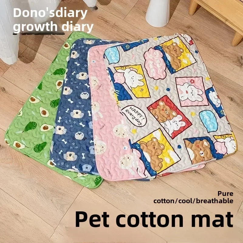 Cooling Pet Sleeping Mat - Comfortable for Cats  Dogs - ZOOMNSTORE
