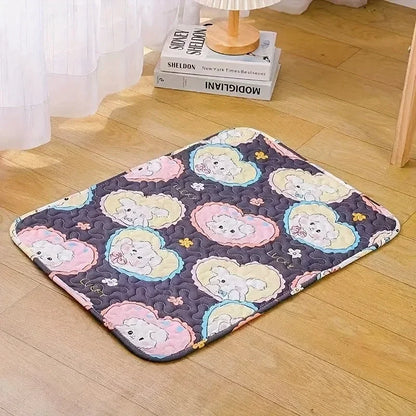 Cooling Pet Sleeping Mat - Comfortable for Cats  Dogs - ZOOMNSTORE