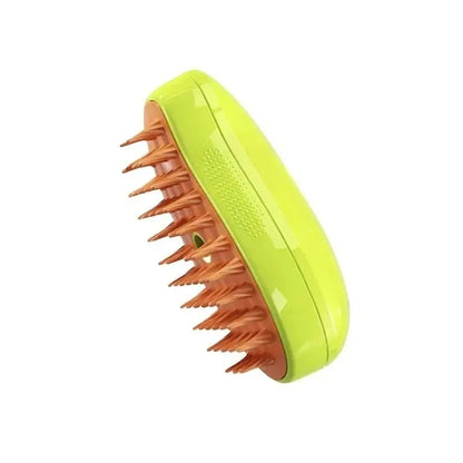 3-in-1 Pet Grooming Brush - Electric Steam Comb with Spray  Massage for Cats and Dogs - ZOOMNSTORE