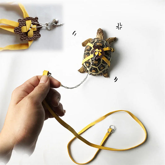 Pet Turtle Safety Belt - Portable Traction Rope for Outdoor Training - ZOOMNSTORE