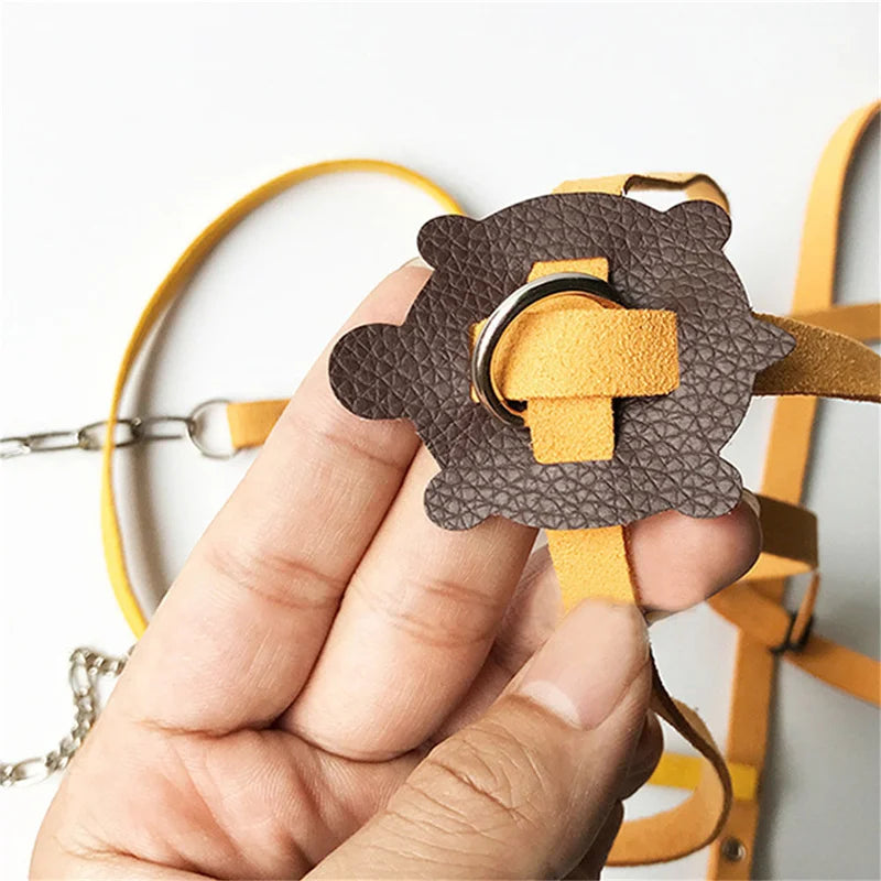 Pet Turtle Safety Belt - Portable Traction Rope for Outdoor Training - ZOOMNSTORE