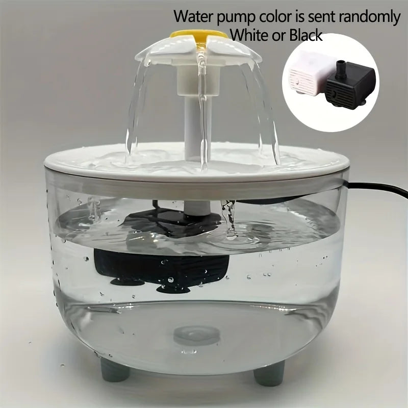 Automatic Pet Water Fountain - USB Electric Cat Drinking Dispenser with Filter - ZOOMNSTORE