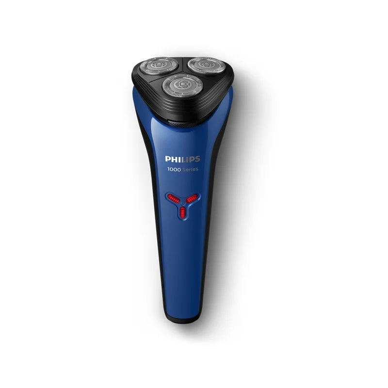 Philips S1113 Electric Shaver - USB Rechargeable Stainless Steel Razor with PowerCut Blades - ZOOMNSTORE