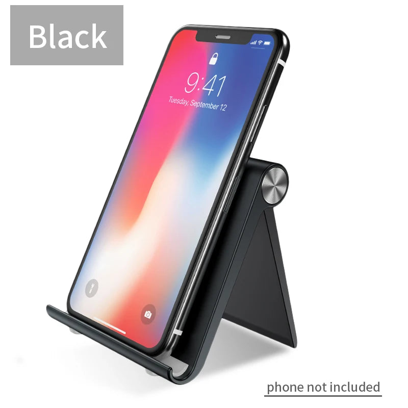Phone Holder Stand Mobile Smartphone Support Tablet Stand for iPhone Desk Cell Phone Holder Stand Portable Mobile Holder Mount - ZOOMNSTORE