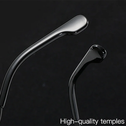 Photochromic Myopia Glasses - Large Oval Pilot Style Prescription Eyewear Men | Color Changing Sunglasses - ZOOMNSTORE