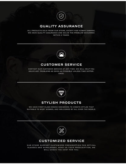 Photochromic Polarized Sunglasses - Men's Oval Shape Titanium Frame UV Protection Eyewear - ZOOMNSTORE